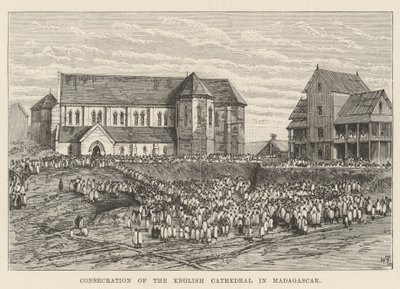 Consagração da Catedral Inglesa em Madagascar de Frank Watkins